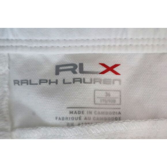 RLX Ralph Lauren 78588463005 Men's Sz 36x30 White Golf Core Active Pants - Picture 2 of 13